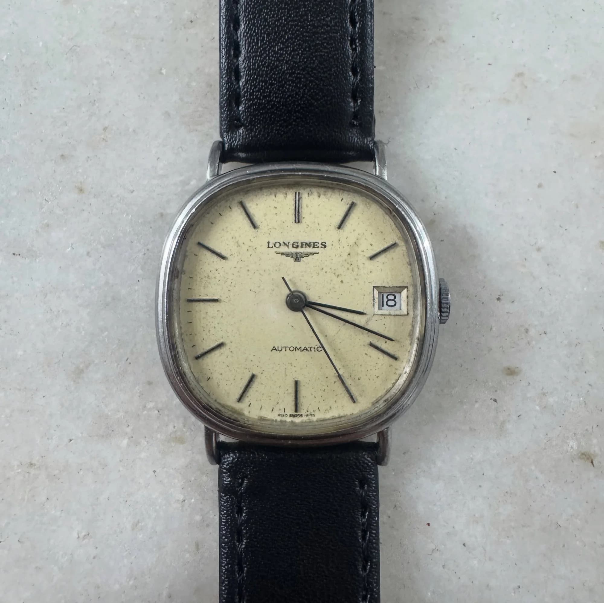 Longines automático cuadrado